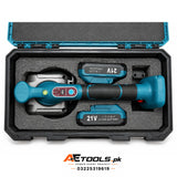 6 Speed Tile Vibrator with Double 21V Battery Pack in PVC Box