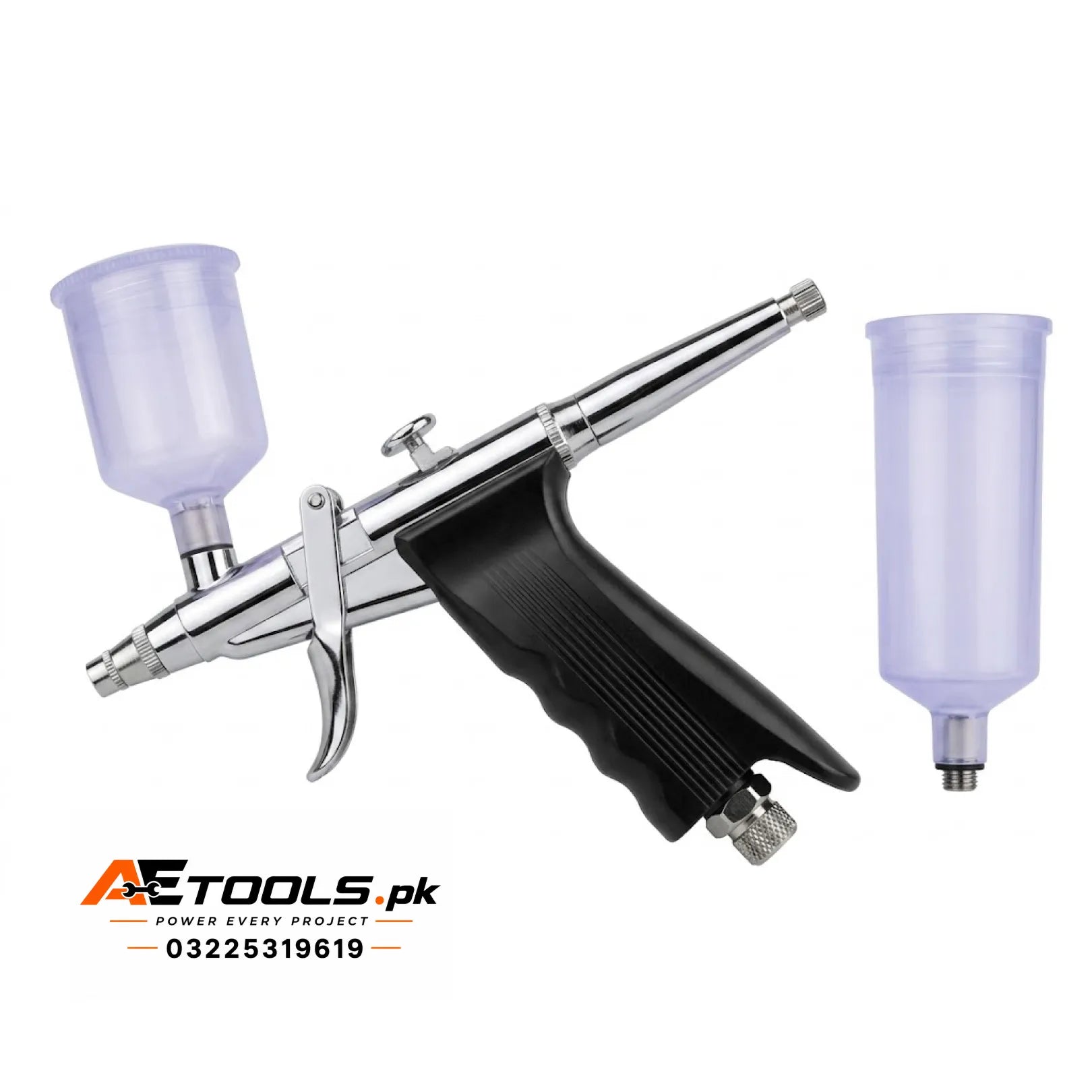 Portable airbrush spray gun for makeup, nail art and cake decoration - AE Tools