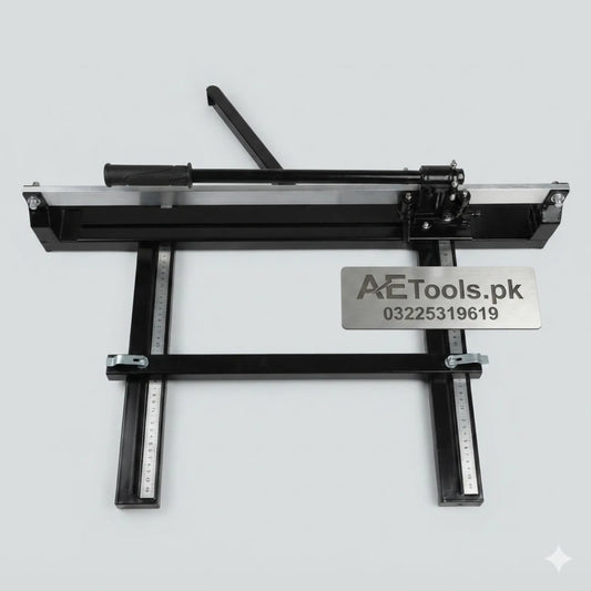 2 Feet Solid Single Patti Tile Cutter with Ball Bearing & Laser