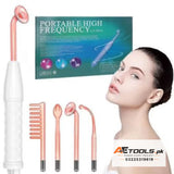 Premium Portable 4 in 1 High Frequency Machine for Skin Treatment with Glass Electrodes