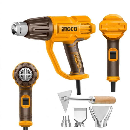 INGCO 2000W Industrial Heat Gun with Variable Temperature