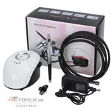 Airbrush Kit with Compressor 220V complete air spray painting set