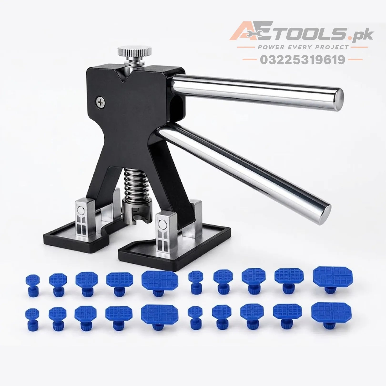 Aluminum Dent Lifter Tool with Glue Tabs for Car Dent Removal
