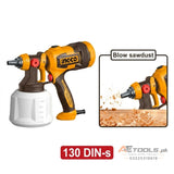 INGCO Color Spray Gun HVLP SPG4506 530W - Paint & Blower Combo