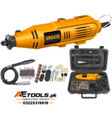 INGCO Mini Grinder MG13328 130W with 52 Pcs Accessories, Flexible Shaft and PVC Case