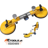 Premium Adjustable Tile Catcher Double Suction Cup with Leveling Screws