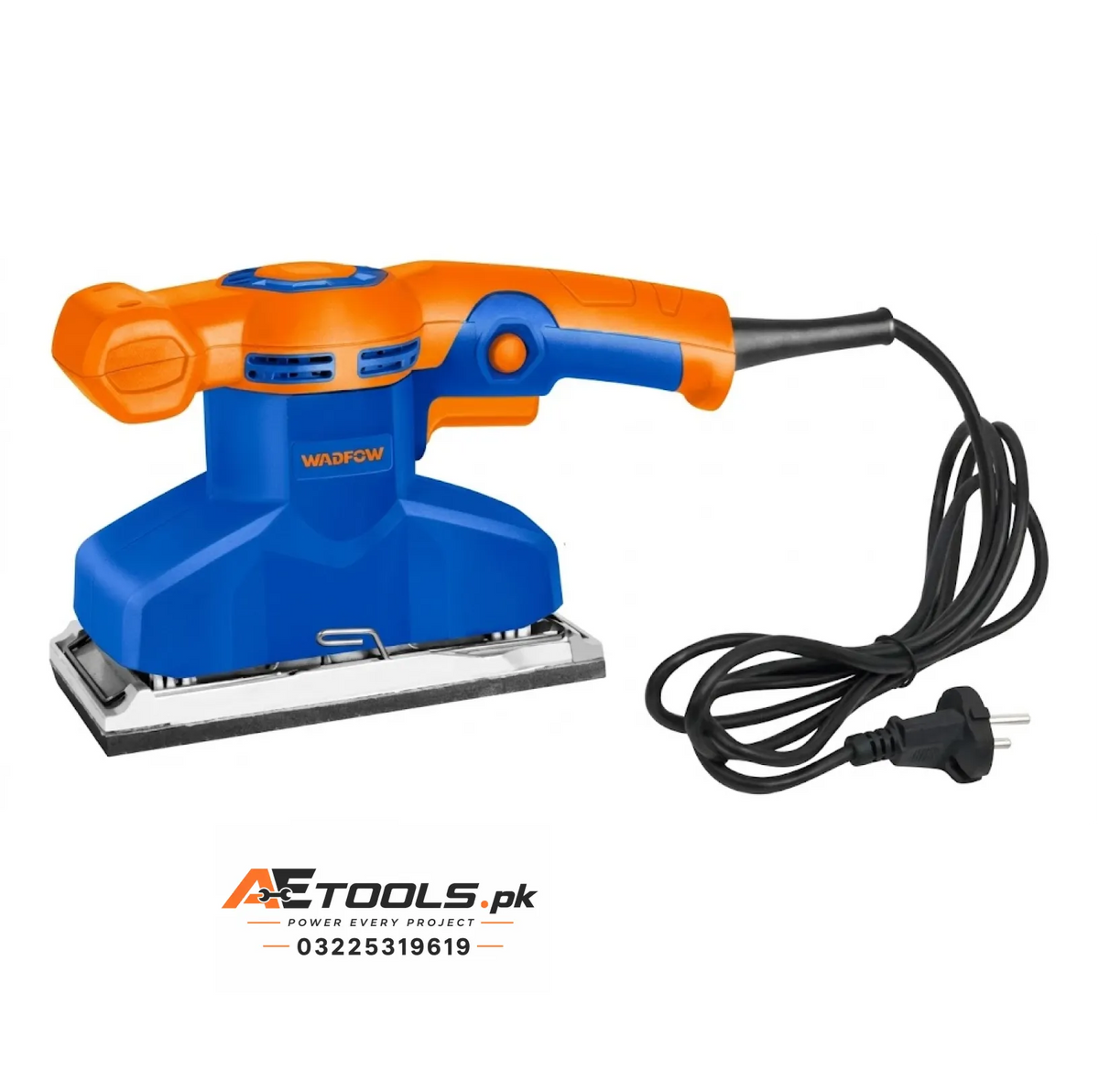 WADFOW WFA2501 320W finishing sander with aluminum base - AE Tools