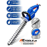 WADFOW Hedge Trimmer WXT3555 550W with Adjustable Blade and Safety Lock